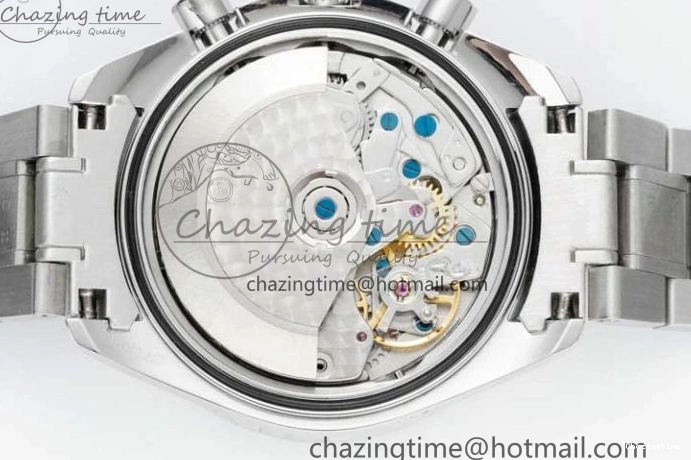 0503 Speedmaster Racing Master SS HKF Best Edition Black Dial on SS Bracelet A Versatile 7810